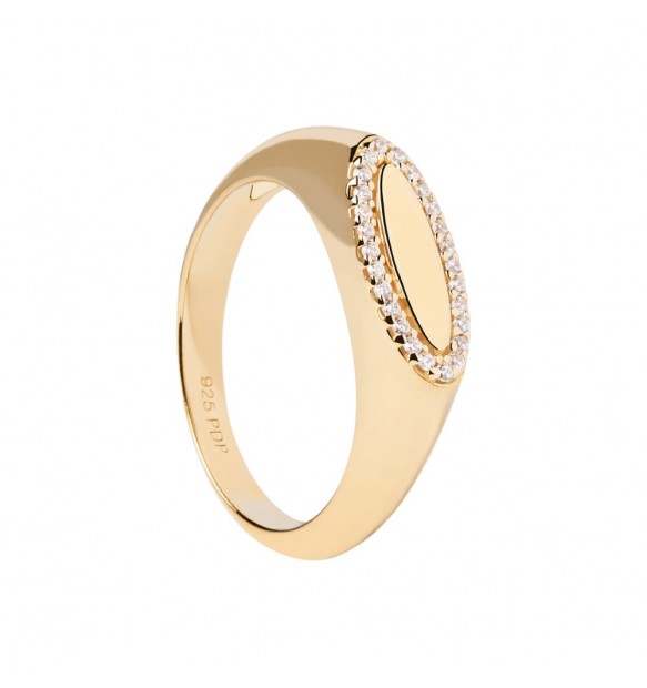 Anello PdPaola AN01-629-12 Essentials Lace donna argento-2b Gioielli