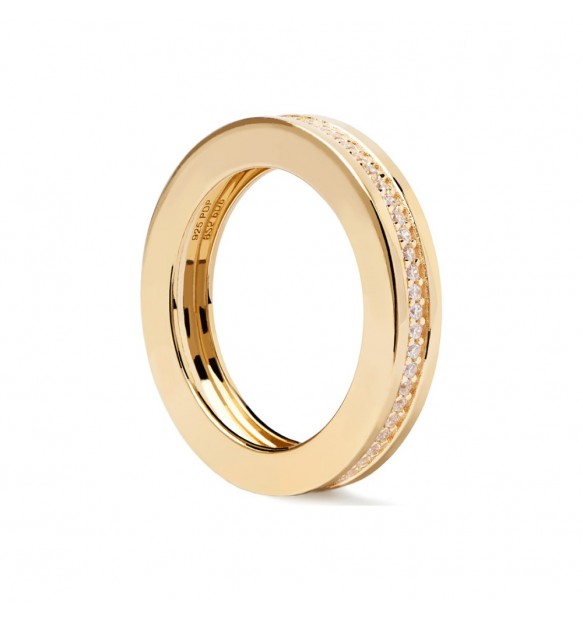 Anello PdPaola AN01-630-14 Essentials Infinity donna argento-2b Gioielli