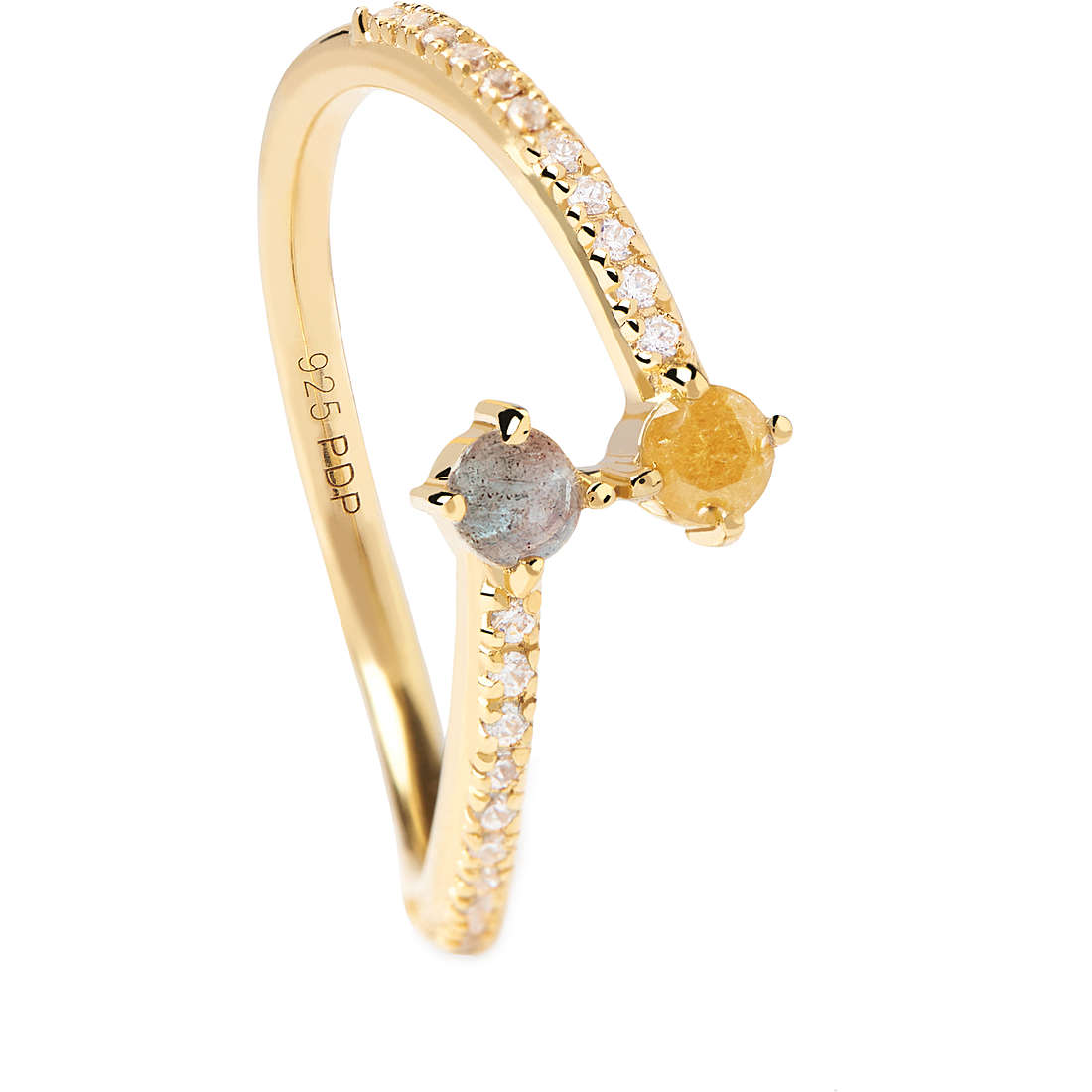 Anello PdPaola AN01-647-12 Juno Villa donna misura 12-2b Gioielli