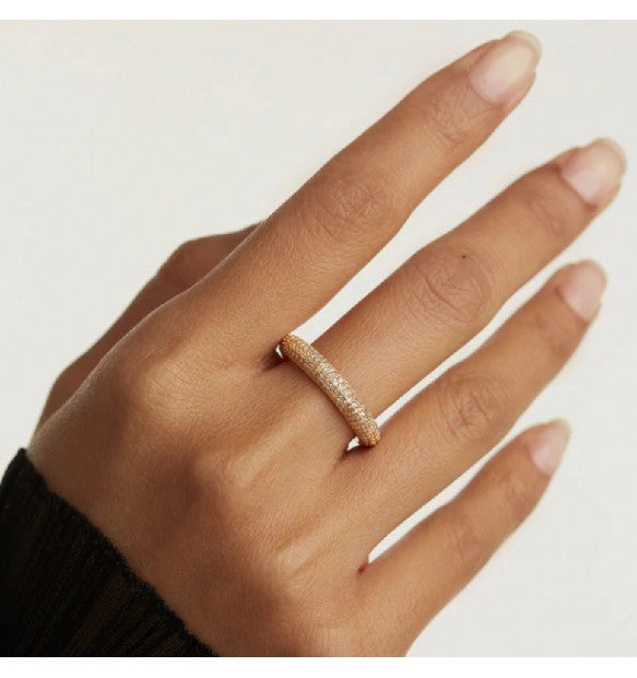 Anello PdPaola AN01-669-14 Essentials King donna argento-2b Gioielli