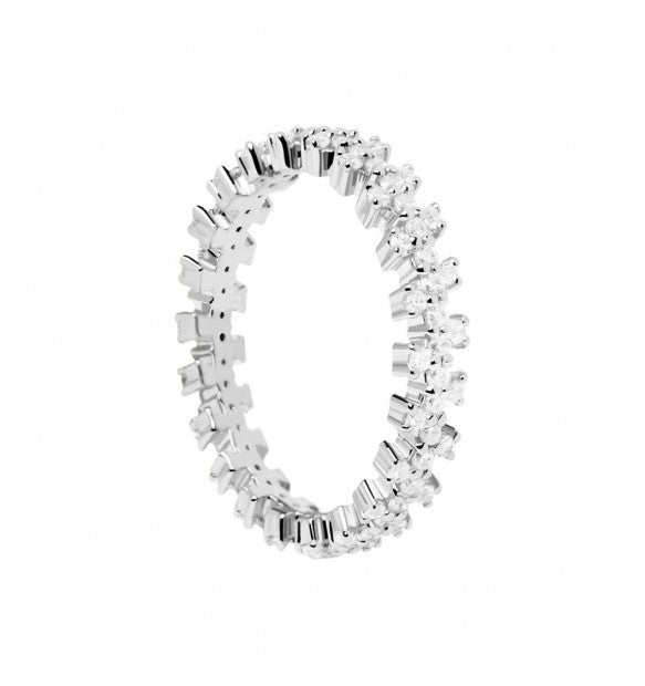 Anello PdPaola AN02-670-12 Essentials Crown donna argento-2b Gioielli