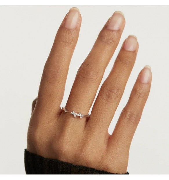 Anello PdPaola AN02-672-14 Essentials Prince donna argento-2b Gioielli