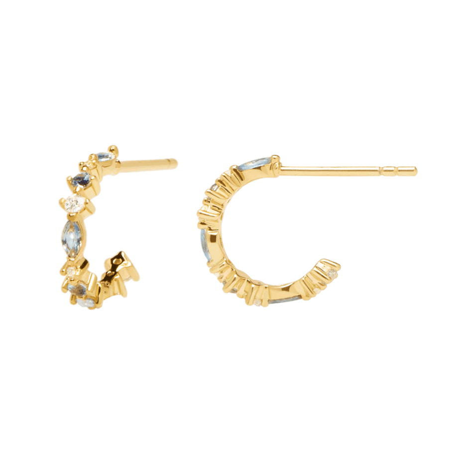 Orecchini PdPaola AR01-219-U Ombré Atelier Collection argento placcato oro 18 Kt-2b Gioielli