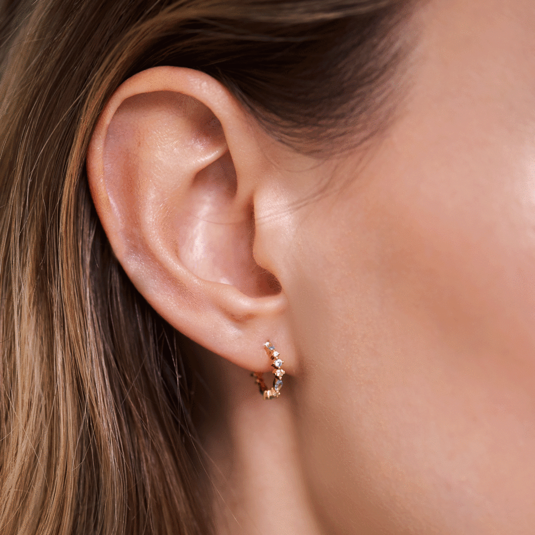 Orecchini PdPaola AR01-219-U Ombré Atelier Collection argento placcato oro 18 Kt-2b Gioielli