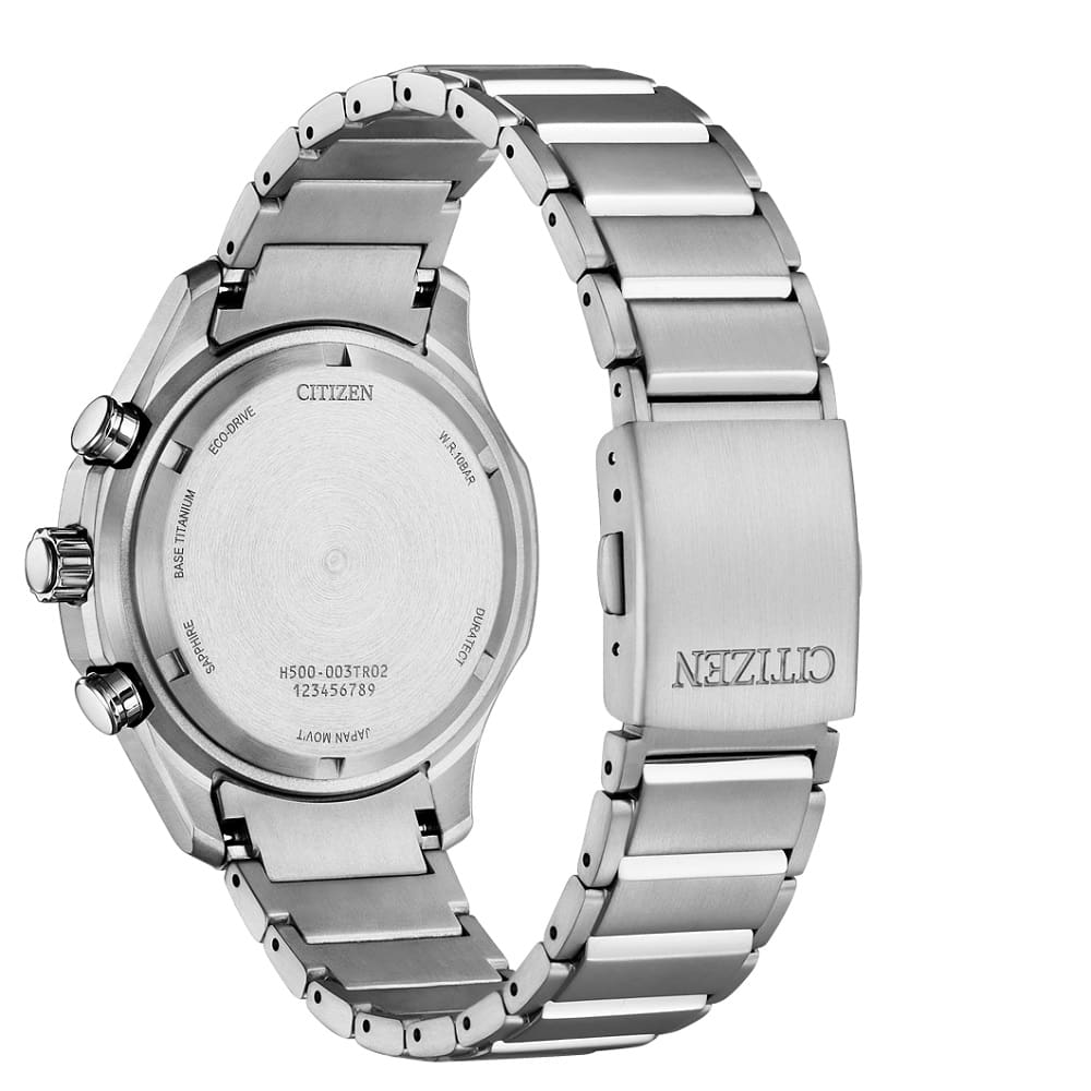 Orologio Citizen Super Titanio AT2530-85A cronografo uomo 43 mm-2b Gioielli