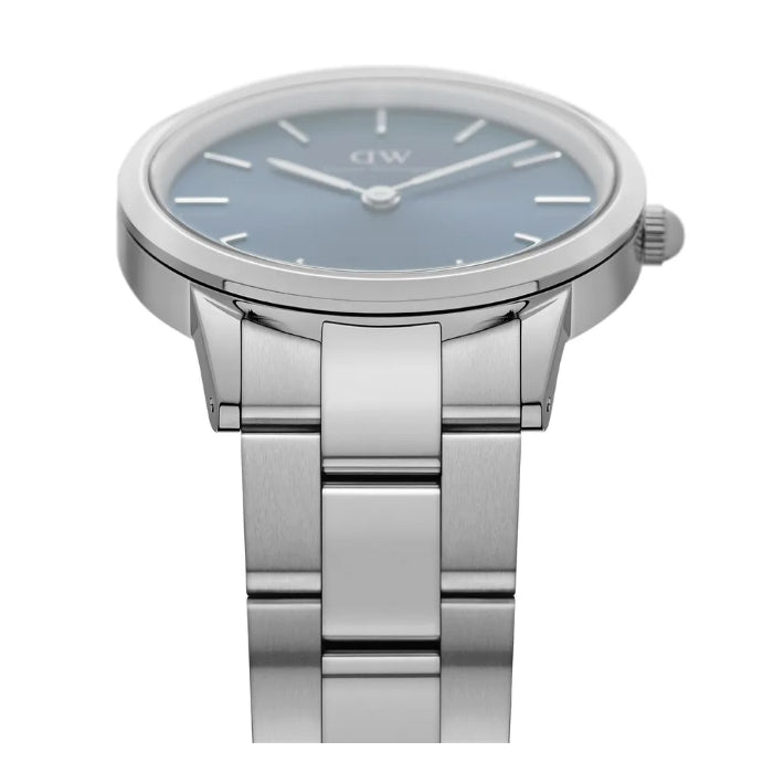 Orologio DW Iconic Link Arctic DW00100459 32 mm blu donna-2b Gioielli