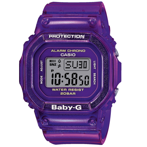 Orologio Casio Baby-G BGD-560S-6ER viola Skeleton-2b Gioielli