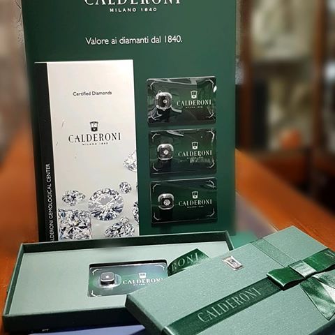 Diamante Calderoni by Damiani 0,18 carati VS-H-2b Gioielli