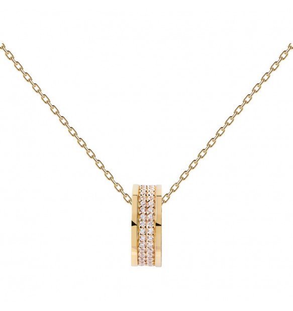 Collana PdPaola CO01-438-U Essentials Atlas donna argento-2b Gioielli