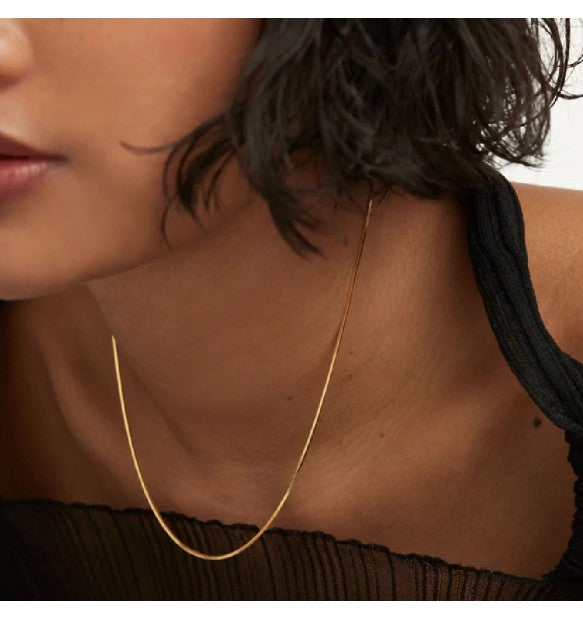 Collana PdPaola CO01-446-U Essentials Snake donna argento-2b Gioielli