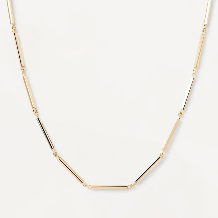 Collana PdPaola CO01-465-U Essentials Bar argento donna-2b Gioielli