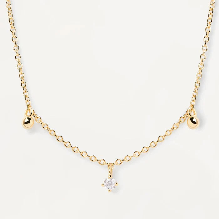 Collana PdPaola CO01-491-U Essentials Love Triangle argento donna-2b Gioielli