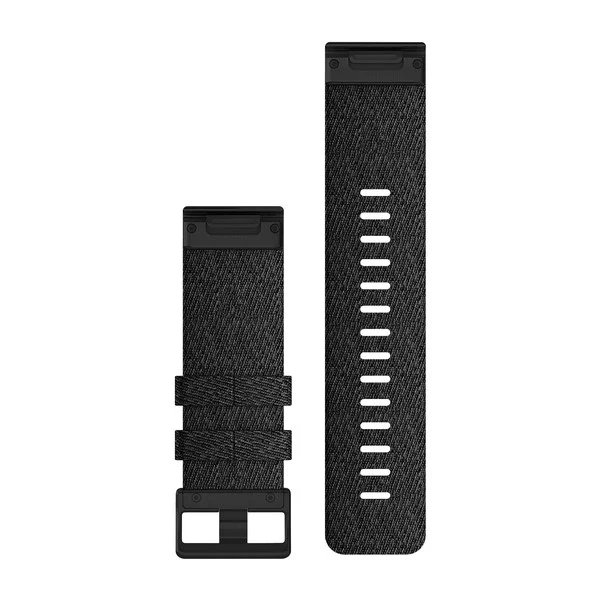 Cinturino per Garmin 26mm in nylon nero 010-12864-07-2b Gioielli