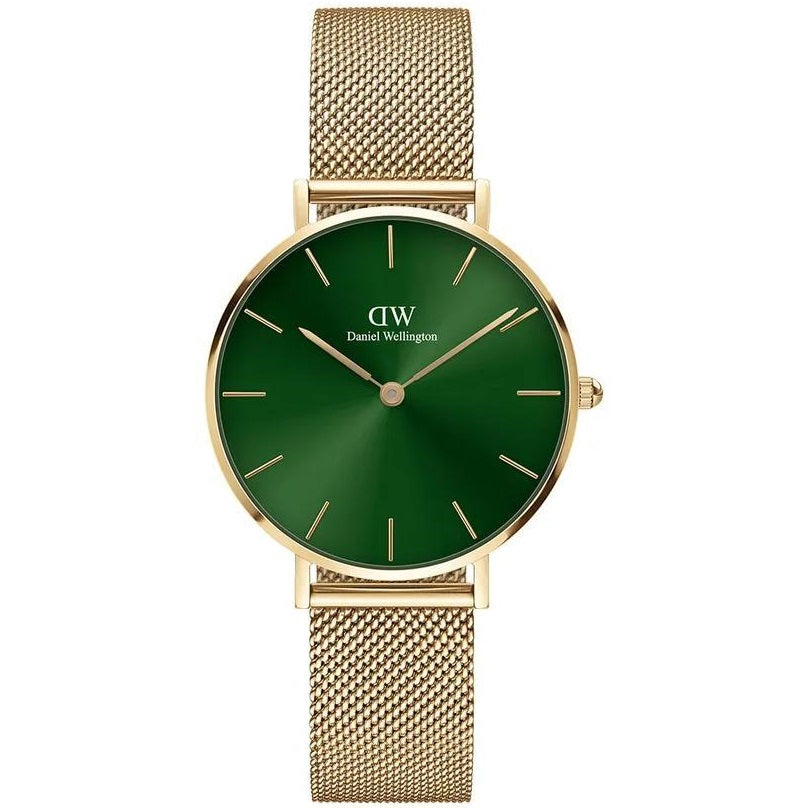Orologio DW Petite Emerald DW00100480 gold 32 mm-2b Gioielli