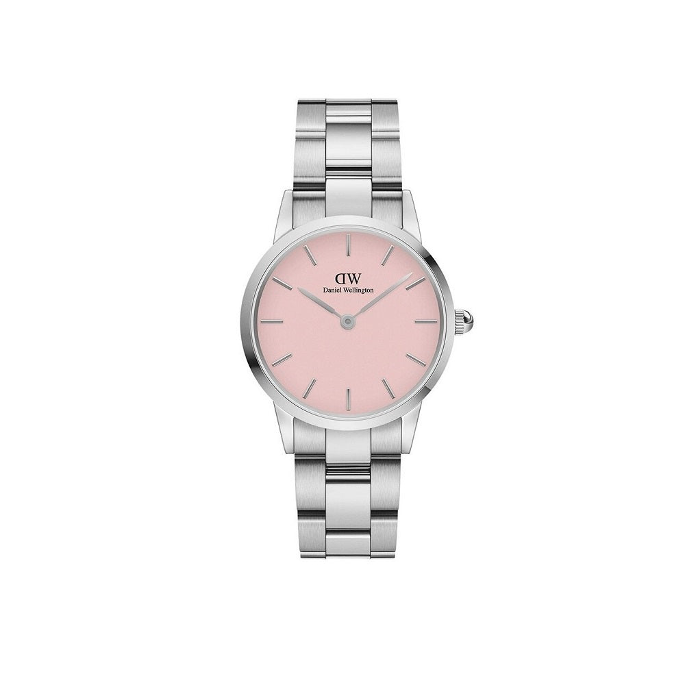 Orologio DW Iconic Link Pastel 28 mm rosa DW00100534