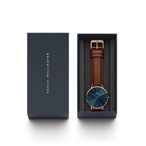 Orologio DW Classic St. Mawes Arctic DW00100626 uomo 40 mm-2b Gioielli
