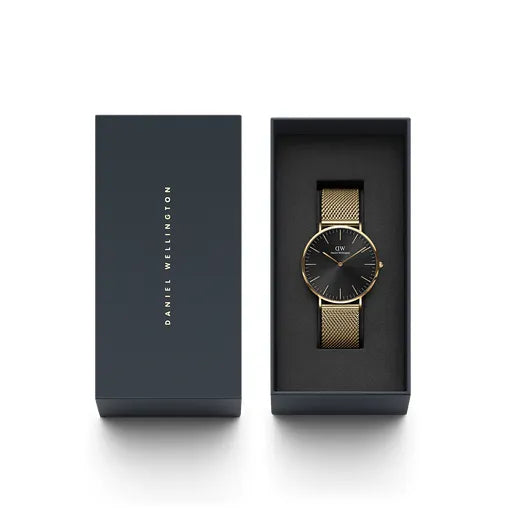 Orologio DW Classic Mesh Onyx DW00100631 uomo 40 mm-2b Gioielli