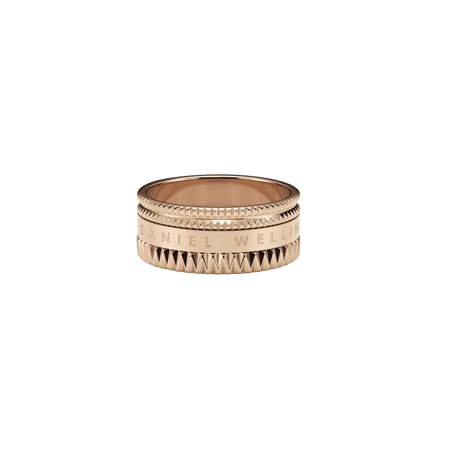 Anello DW Elevation DW00400198 rose gold donna misura 12-2b Gioielli