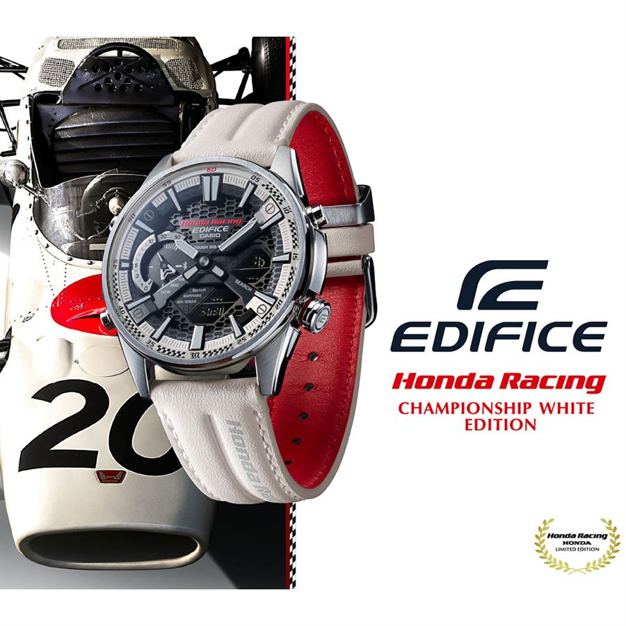 Orologio Casio Edifice ECB-S100HR-1AER Honda Racing Limited Edition uomo-2b Gioielli