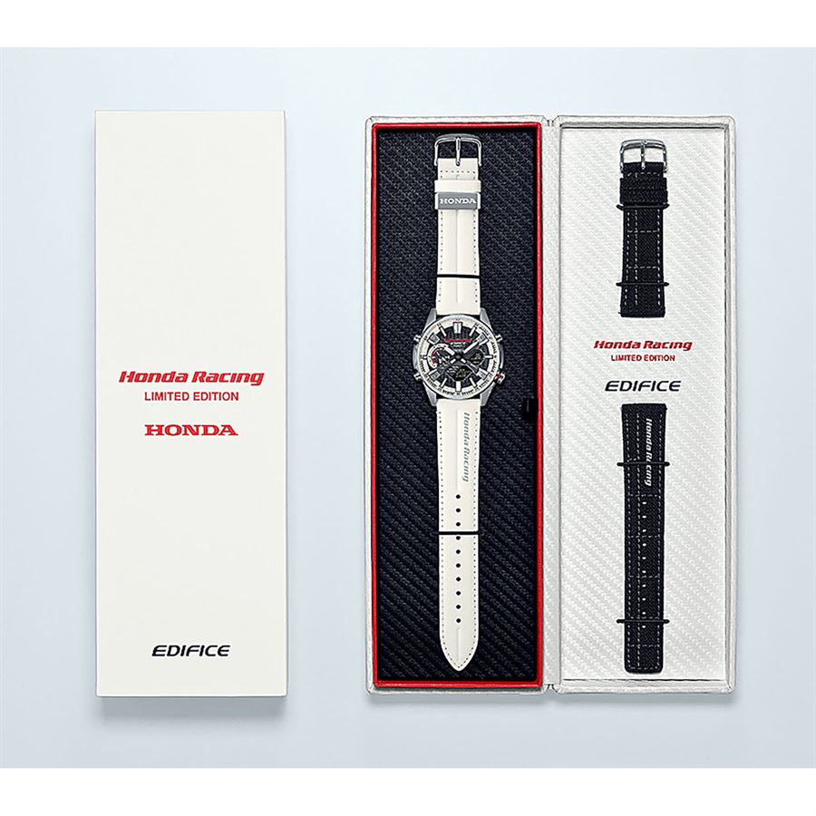 Orologio Casio Edifice ECB-S100HR-1AER Honda Racing Limited Edition uomo-2b Gioielli