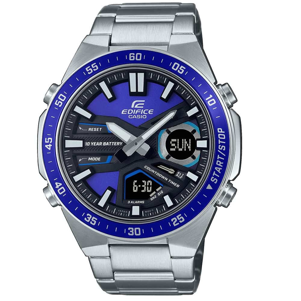 Orologio Casio Edifice EFV-C110D-2AVEF uomo 47 mm-2b Gioielli