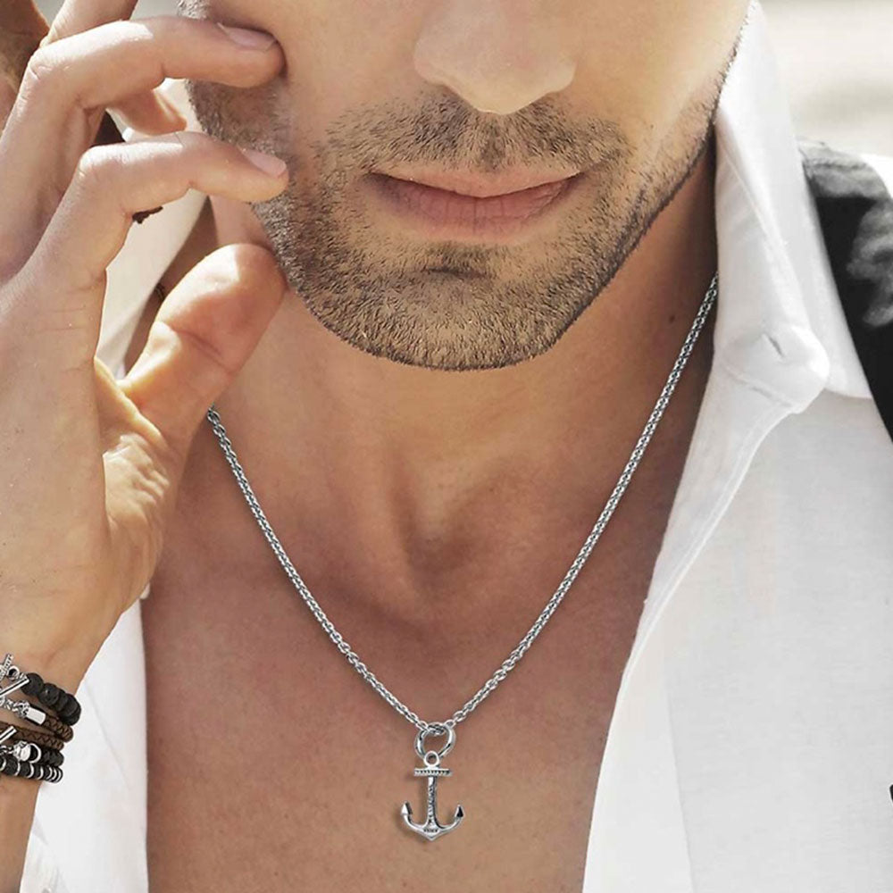 Collana Alessandro Magrino Neptune argento uomo G2312-2b Gioielli