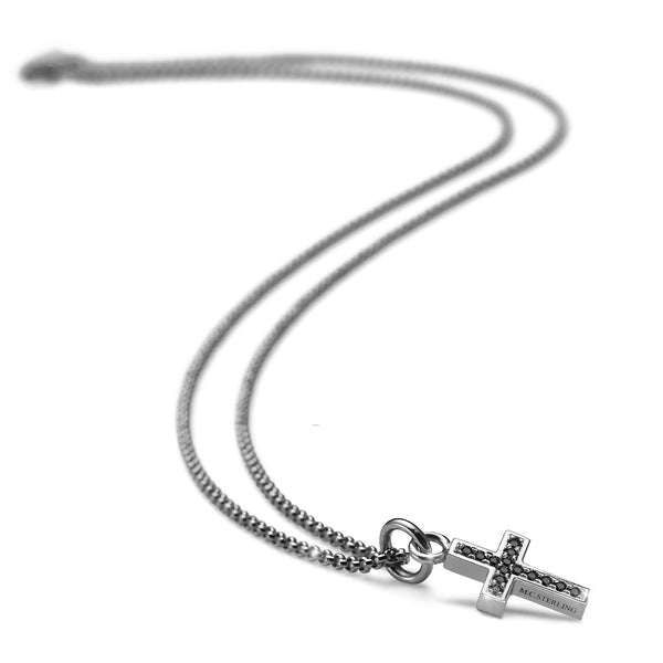 Collana Alessandro Magrino Cross argento uomo G2322