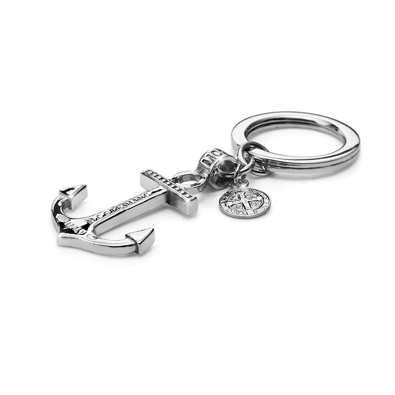 Portachiavi Alessandro Magrino Neptune argento uomo G2340-2b Gioielli