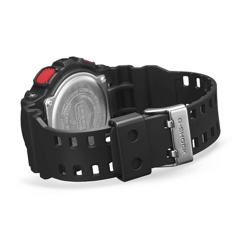 Orologio Casio G-Shock Ignite Red GA-100BNR-1AER uomo-2b Gioielli