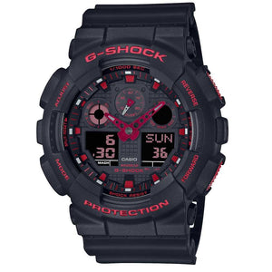 Orologio Casio G-Shock Ignite Red GA-100BNR-1AER uomo-2b Gioielli