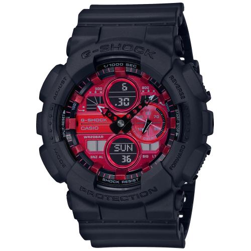 Orologio Casio G-Shock GA-140AR-1A1ER Adrenalin Red-2b Gioielli