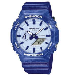 Orologio Casio G-Shock GA-2100BWP-2AER Blue and White Pottery Limited Edition uomo-2b Gioielli
