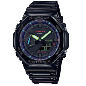 Orologio Casio G-Shock GA-2100RGB-1AER Virtual Rainbow uomo-2b Gioielli