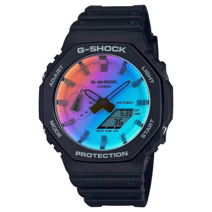 Orologio Casio G-Shock GA-2100SR-1AER Iridescent Series Limited Edition-2b Gioielli