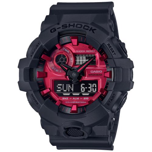Orologio Casio G-Shock GA-700AR-1AER Adrenalin Red-2b Gioielli