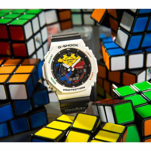 Orologio Casio G-Shock Rubik's Cube GAE-2100RC-1AER Limited Edition uomo-2b Gioielli