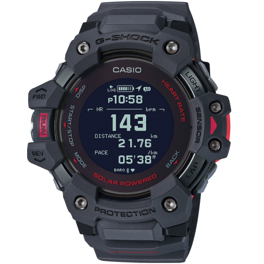 Orologio Casio G-Shock GBD-H1000-8ER grigio cardiofrequenzimetro-2b Gioielli