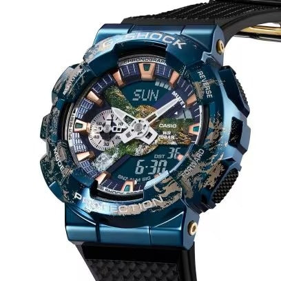 Orologio uomo Casio g shock multifunzione Cassa ottagonale GA-2100-1AER Orologio uomo Casio g shock multifunzione Cassa ottagonale GA-2100-1AER