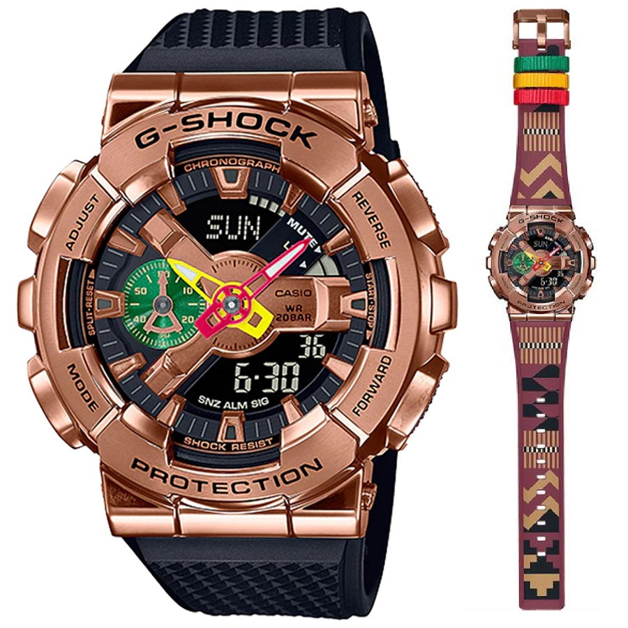 Orologio Casio G-Shock Rui Hachimura GM-110RH-1AER Limited Edition con doppio cinturino-2b Gioielli
