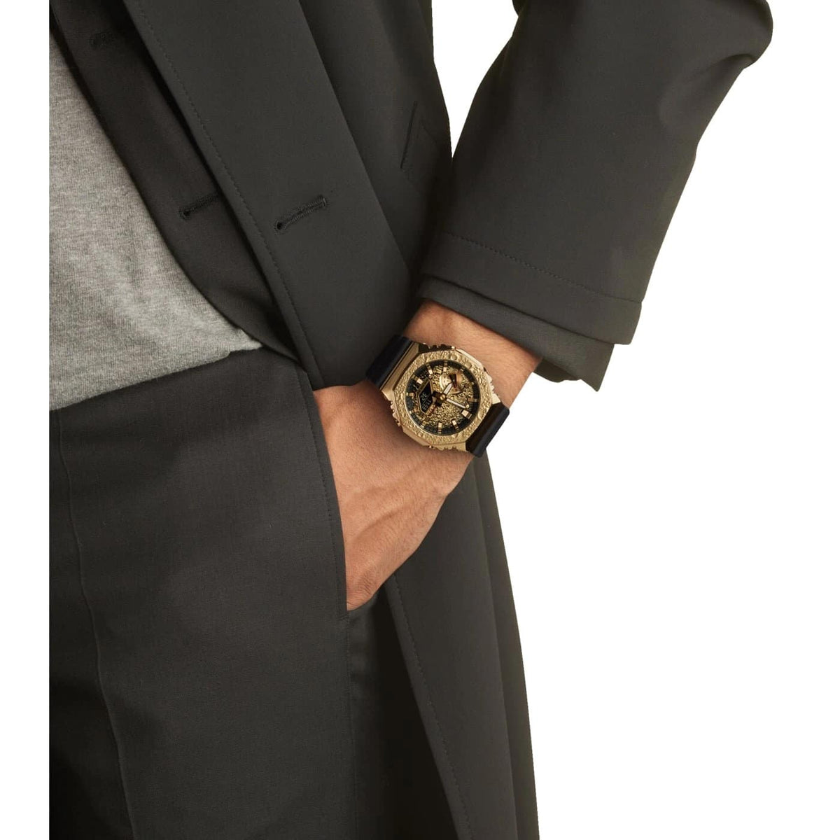 Orologio Casio G-Shock GM-2100MG-1AER Moon Watch Limited Edition uomo-2b Gioielli