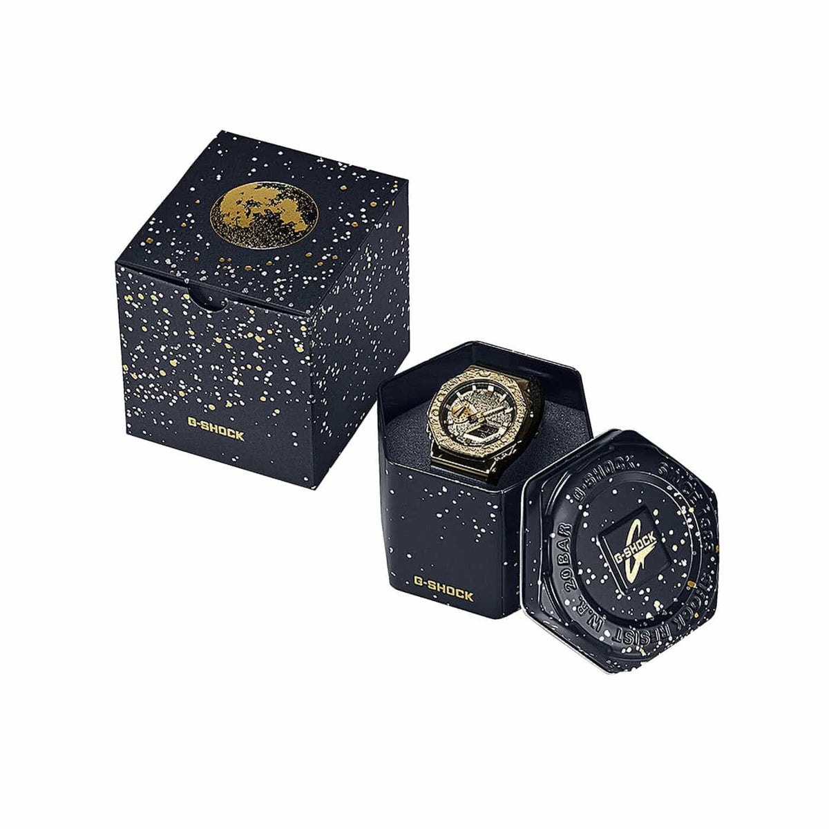 Orologio Casio G-Shock GM-2100MG-1AER Moon Watch Limited Edition uomo-2b Gioielli