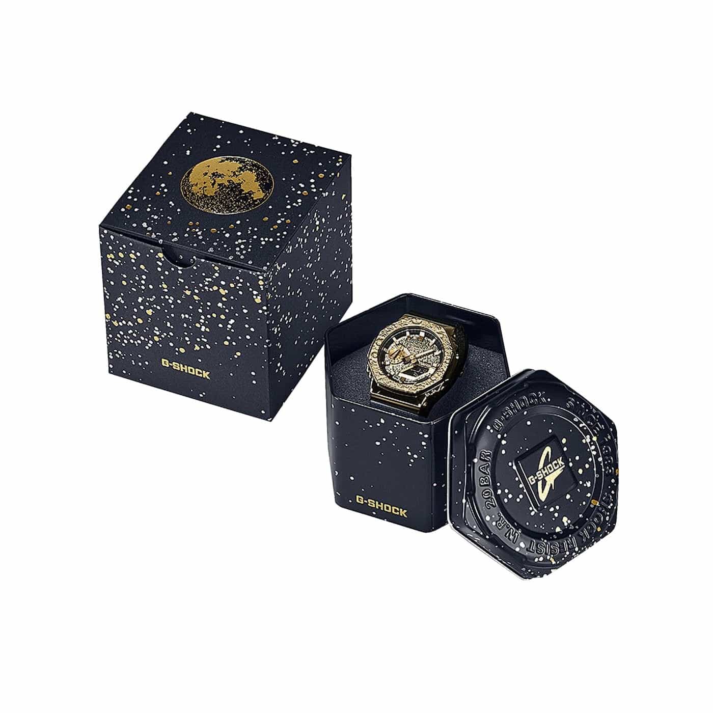 Orologio Casio G-Shock GM-2100MG-1AER Moon Watch Limited Edition uomo-2b Gioielli