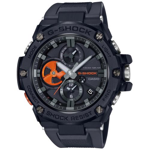 Orologio Casio G-Shock GST-B100B-1A4ER G-Steel solare Bluetooth-2b Gioielli