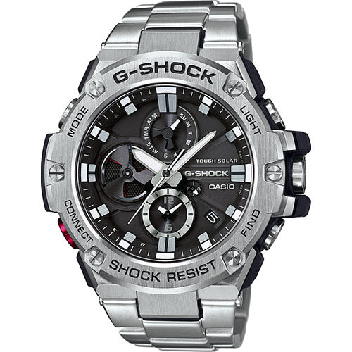 Orologio Casio G-Shock G-Steel GST-B100D-1AER Bluetooth solare 54mm-2b Gioielli