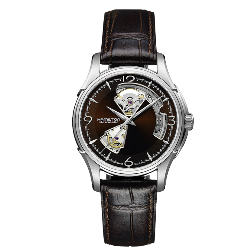 Orologio Hamilton Jazzmaster Open Heart Auto H32565595 uomo 40mm-2b Gioielli