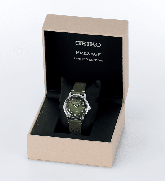 Orologio Seiko Presage Cocktail Matcha SRPF41J1 Limited Edition 7000 esemplari-2b Gioielli
