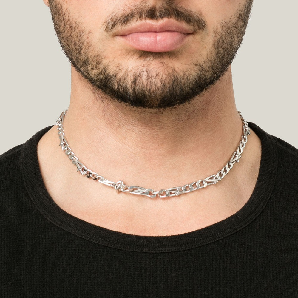 Collana Cesare Paciotti JPCL0196B argento-2b Gioielli