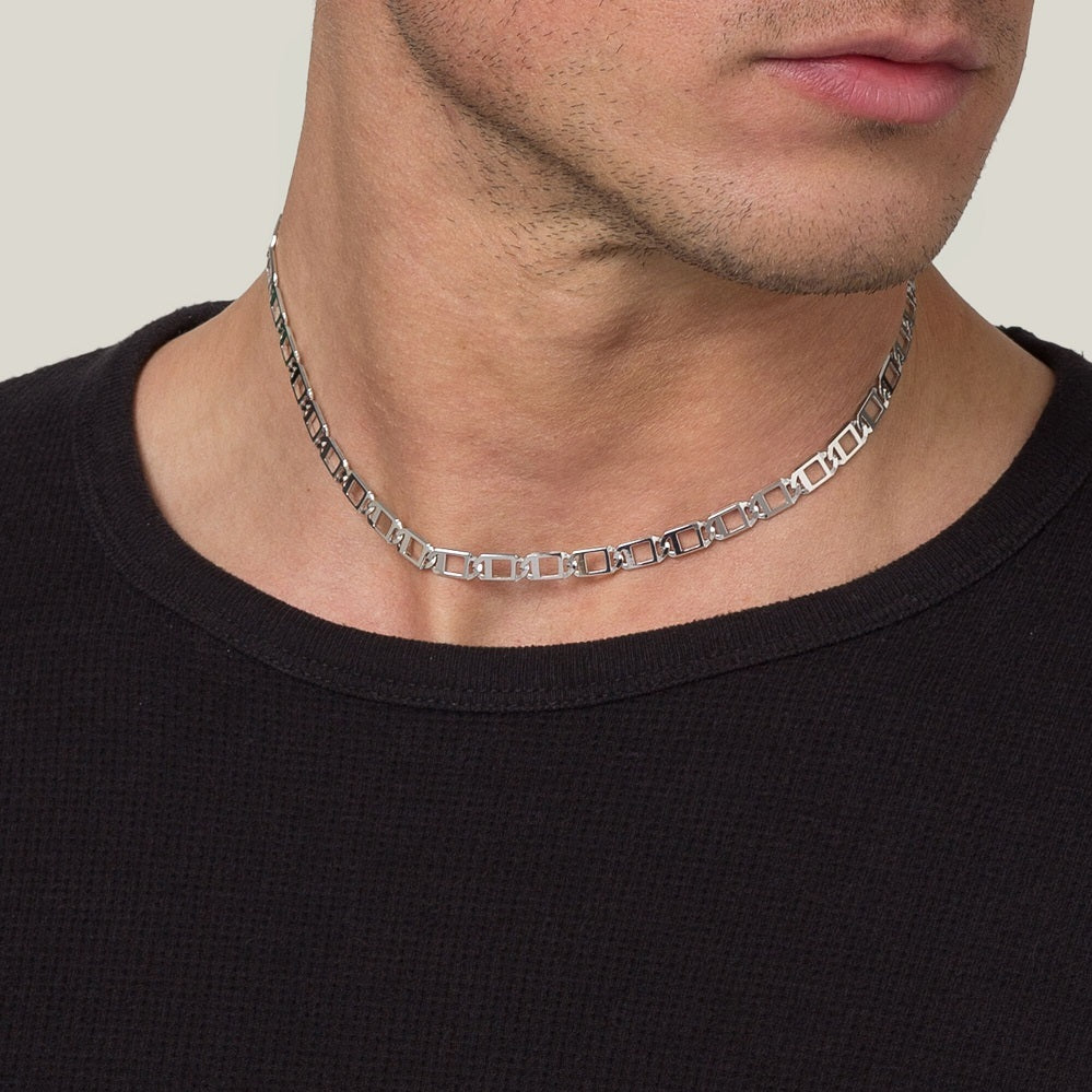 Collana Cesare Paciotti JPCL0578B argento-2b Gioielli