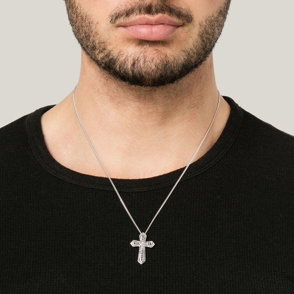 Collana Cesare Paciotti JPCL1399B argento unisex-2b Gioielli