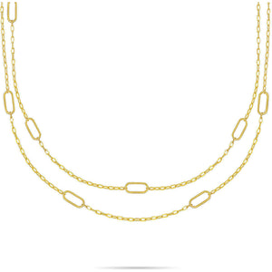 Collana Ops Luxury Grace OPS-LUX210CL donna oro 24K-2b Gioielli